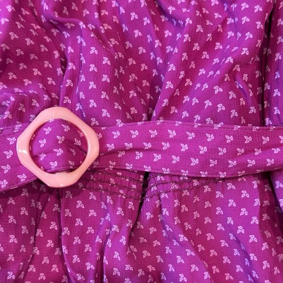 Vintage Jane Schaffhausen Belle France Pink Dress – Women’s Small - Picture 2 of 10